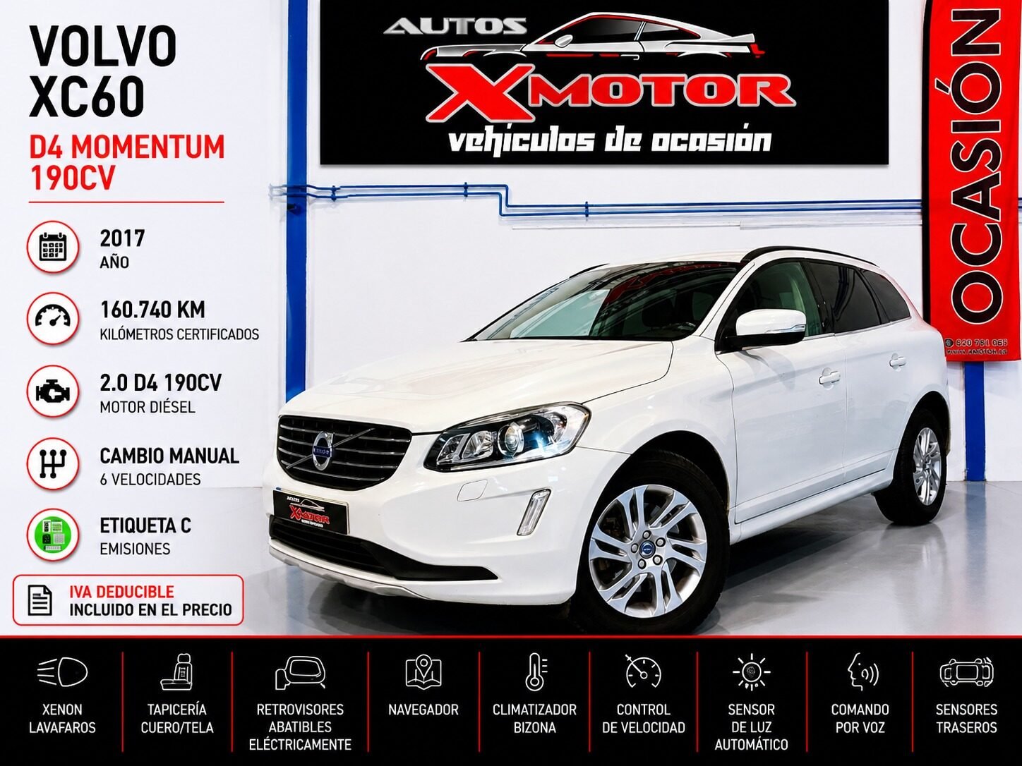 VOLVO XC 60 D4 MOMENTUM 190