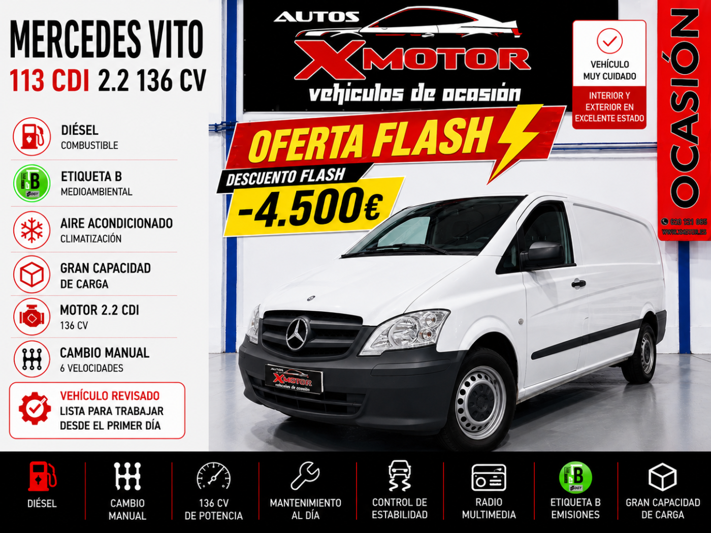 MERCEDES-BENZ VITO 113 CDI COMPACTA 2.2