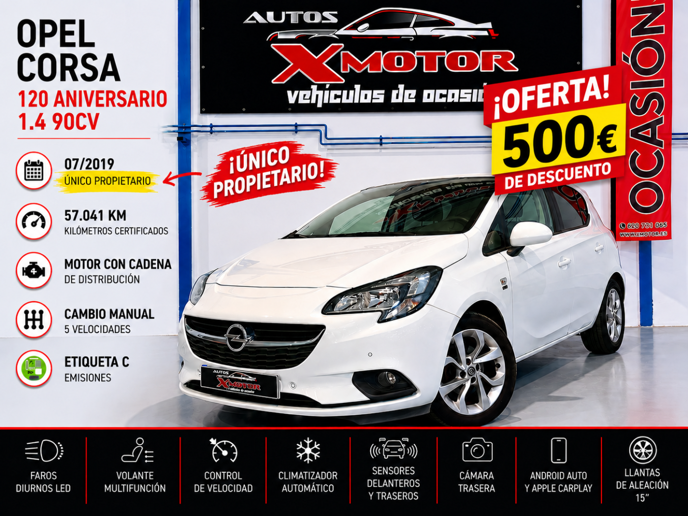 OPEL CORSA 120 ANIVERSARIO 1.4 90CV