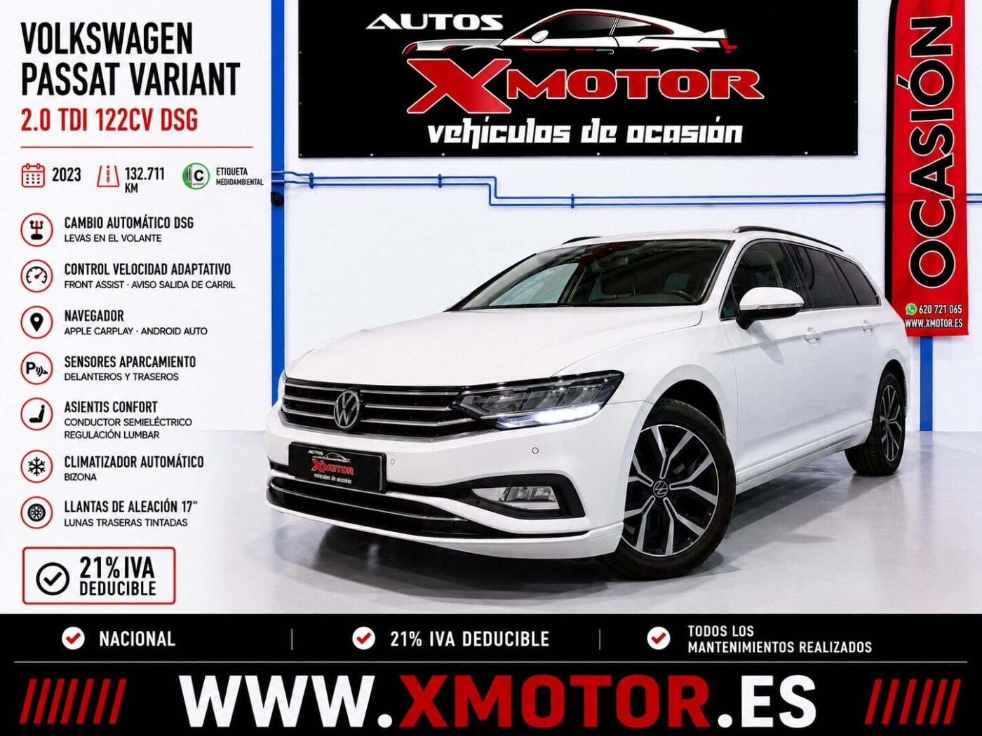 VOLKSWAGEN PASSAT VARIANT 2.0 122cv DSG